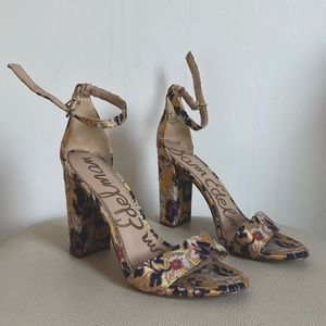 Floral heels